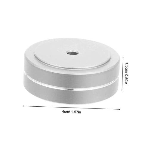 Aluminum Anti Skid Isolation Feet For CD Players And Computer Setups Vibration Dampening Foot Pads Non Slip Bumpers For Electronics