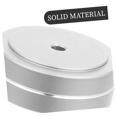 Aluminum Anti Skid Isolation Feet For CD Players And Computer Setups Vibration Dampening Foot Pads Non Slip Bumpers
