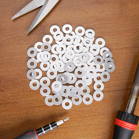 Washer Mounted Rivet aluminum back up rivet washers - 310 Premium Pieces 🍁 ...