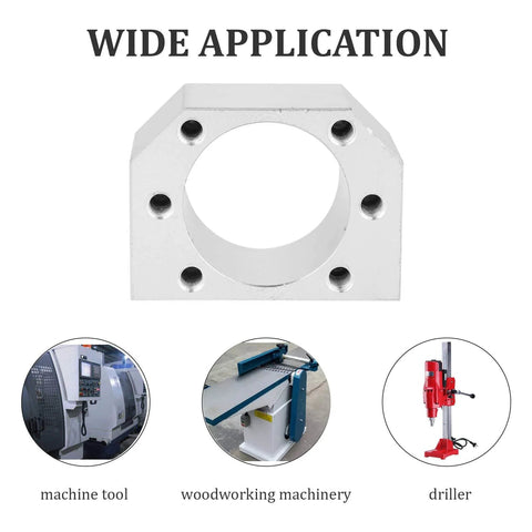 Dsg25h aluminum ballscrew nut bracket with wide application in machinery for smooth installs and clean fit