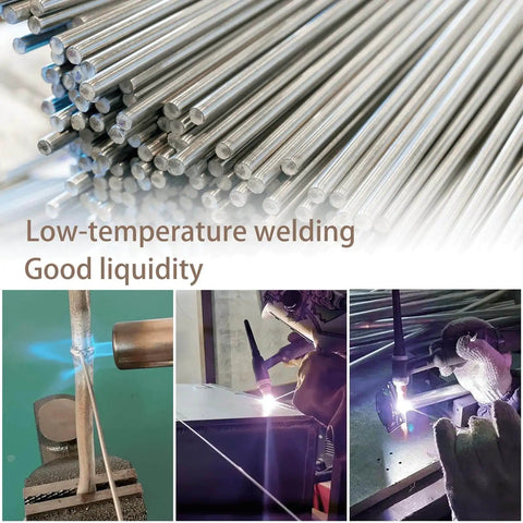 55 Pcs Aluminum Brazing Rods Set For Welding Aluminum Low Temperature Easy Melt No Flux Required 3 32nd Inch By 13 Inch Universal
