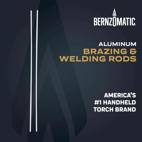 Professional Aluminum Brazing And Welding Rods For Home Repair Of Aluminum Windows Doors Gutters Siding And More Bernzomatic