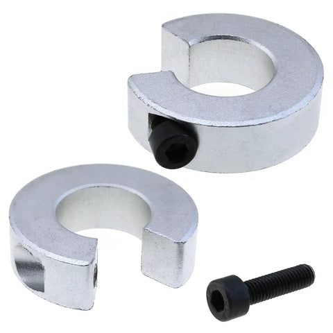 Sturdy Aluminum Collar Kit For SBR20 Linear Guideways All In One Clamping Collar With M5 Fixing Screws Bore 20mm