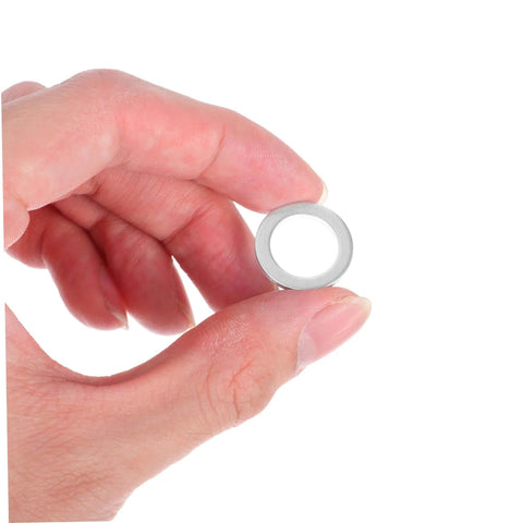 Must Have Aluminum Crush Seal Gasket Washers Set For Automotive And Industrial Use shown in hand, highlighting size and material