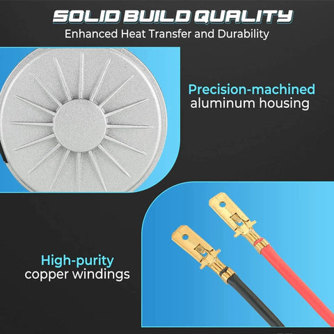 Close-up of 24V 250W Brushed Permanent Magnet Electric Motor Generator with aluminum housing and copper windings