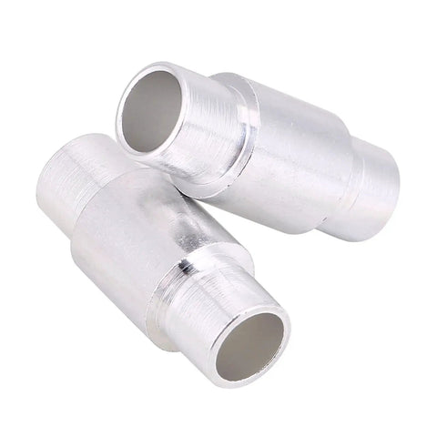 10 Pack Aluminum Inline Skate Spacers For 6mm Axles With Ball Bearings displayed on white background