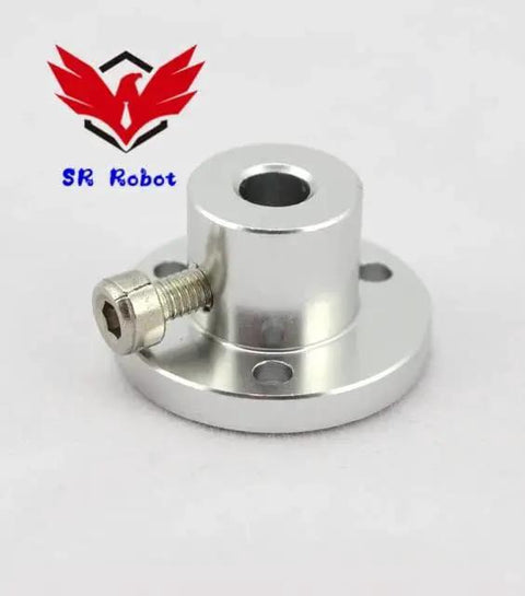 6mm Shaft Compatible Aluminum 60mm Mecanum Wheel Motor Coupler With 28mm Outer Diameter 16mm Bore Length And 4mm Inner Diameter