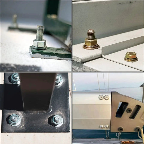 Aluminum Pop Rivet Washers For One Eighth Inch Rivets 250 Pack used in various metal reinforcement applications