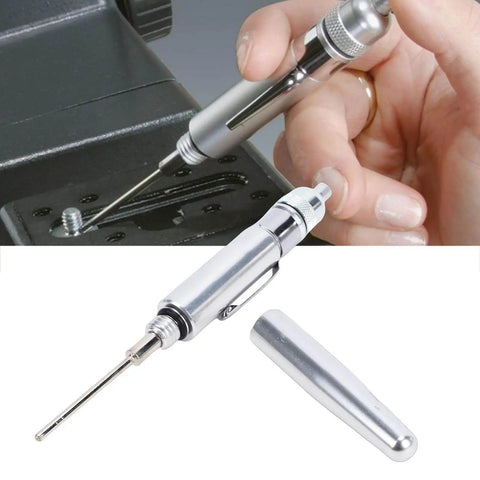 Straight Up Precise Oiler Pen Portable Aluminum Body with Pocket Clip for Machines Cars and Power Tools in use