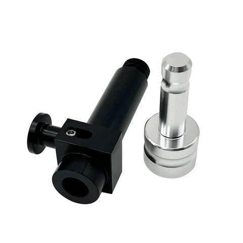 Trimble Quick Release Adapter for RTK GPS GNSS Prism Pole Swiss Type Surveying Aluminum Lightweight 3.5 oz with 3 Inch Black Section