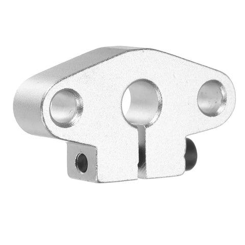 4 Pieces SHF8 Aluminum Linear Rod Rail Shaft Support Clamps for 8mm Diameter Shaft with Wrench Included, side view