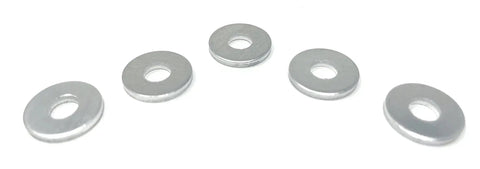 Aluminum Back Up Rivet Washers for 3 16th Inch Rivets Pack of 250 showcasing individual washers