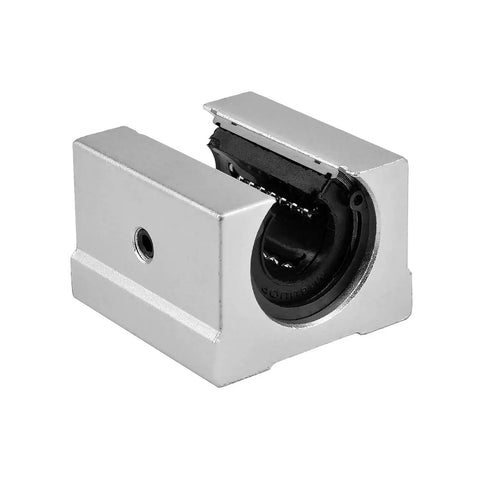 4 Pack Aluminum SBR20UU Bearing Slide Block For 20mm SBR20 Linear Motion Guide Rail CNC Routers Mills And DIY Projects Totally Solid Smooth Movement With Aluminum Alloy Body And Bearing Steel Internals For Long Lasting Performance