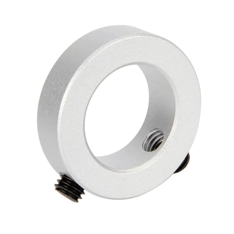 4 Pack 30mm Bore Aluminum Shaft Collars With Screw Style Clamping, 46mm Outer Diameter, 15mm Width, Durable Aluminum Alloy Shaft Locks