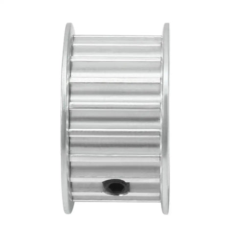 High Precision Aluminum Timing Belt Pulley With 20 Teeth 8mm Bore And 5mm Pitch, side view for 15mm timing belts