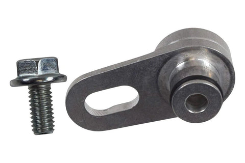 ICT Billet aluminum vacuum port adapter for LS Supercharger, 1/8 NPT hose port with mounting bolt