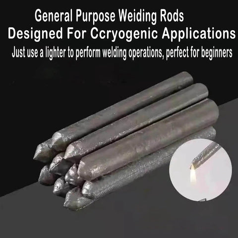12Pcs Low Temperature Aluminum Welding Rods With Built In Flux For Quick Repairs On Stainless Steel Iron And Copper Easy Melt Solder Sticks No External Flux Needed 3 Inch Each Beginner Friendly DIY Repair Kit