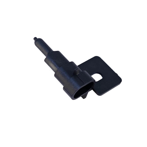 AITKEN ambient air temperature sensor, black plastic with mounting tab for automotive use