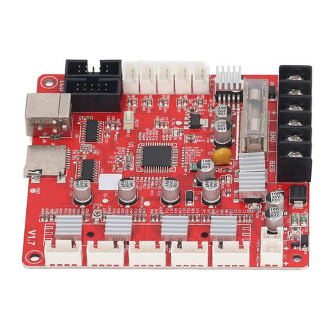 Anet A8 Plus 3D Printer Motherboard Replacement, Integrated Main Board with USB Port for Ramps 1.4 & LCD Control Panels
