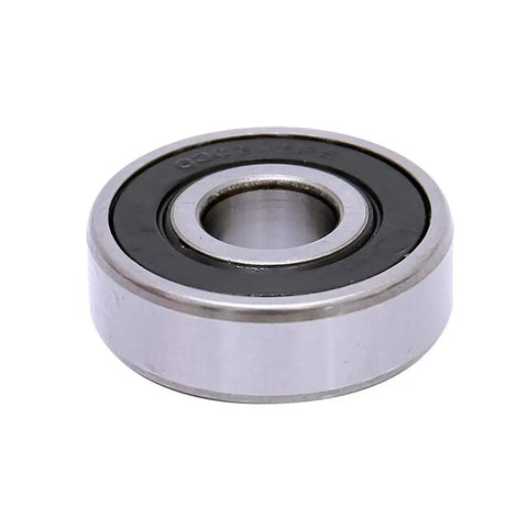Angular Contact Ball Bearing 3204-2RS with 2RS seal for radial and axial loads in motors, 20x47x20.6 mm, side view
