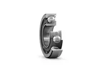 Side view of SKF Bearing 7216 BECBJ Angular Contact Ball Bearing 80 Mm Bore With 40 Degree Contact Angle for machinery and equipment.