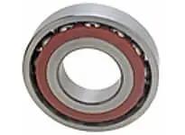 Front view of 319R-BKE MRC Bearing Service 300-R Medium Series Ball Bearing Angular Contact Open Cage Phenolic 95mm ID By 200mm OD 45mm Wide Precision Industrial Machinery.