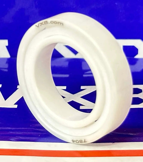 7804-2RS Angular Contact Full Ceramic Bearing 20x32x7mm on VXB background