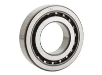 Single Angular Contact Thrust Ball Bearing For Ball Screws Open Type BST50X100 1BP4 Pro Grade Precision Ball Bearing, front view.