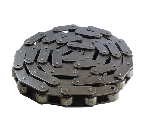ANSI C2122 Conveyor Roller Chain Ten Feet With One Connecting Link Pitch Size Three Inches Double Pitch Industrial Grade