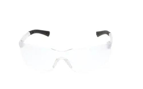 BearKat 3 Anti Fog Polycarbonate Safety Glasses With Non Slip Temples, clear lens front view