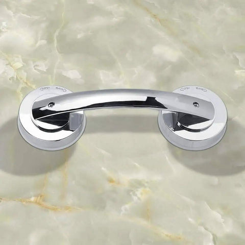 Anti Slip Vacuum Suction Cup Handrail For Bathroom And Kitchen, ABS PC Grab Bar with glass door safe support on smooth tile