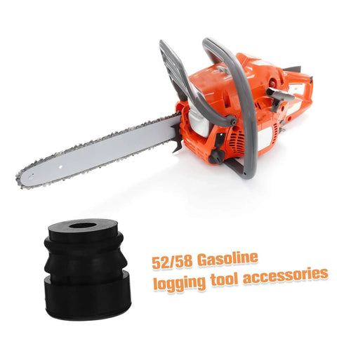 Chainsaw with 10-pack anti vibration rubber mounts for 52 to 58cc gasoline chainsaws; secure, cushioned handles reduce fatigue