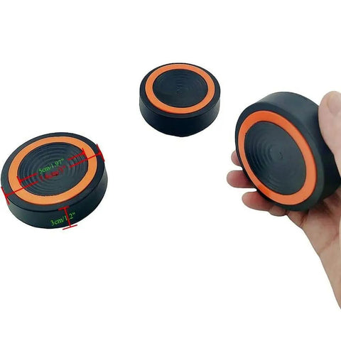 Three Piece Anti Vibration Suppression Pads for Telescope Mounts with 7.6 Cm Diameter Improves Stability portable set close-up