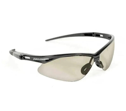 Apex Safety Glasses Anti Fog Scratch Resistant ANSI Z87 ISEA Indoor Outdoor with black rubber frame and tinted lenses
