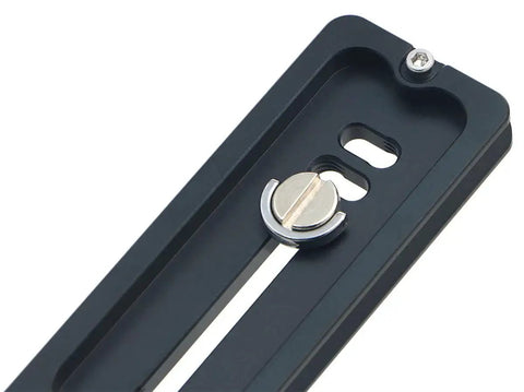 PU350 350mm Universal Long Quick Release Plate with Dovetail Slide and D-Ring Screw for Camera or Flash on Tripod Mount.