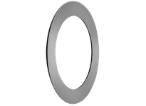 Single AS1528 Thrust Washer for Roller Thrust Bearings, 15 mm ID x 28 mm OD, Replacement for AS-Series Bearing Assemblies