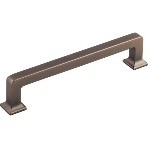 Ascendra 5-1/16 Inch Center To Center Cabinet Pull In Honey Bronze From The Transcend Series, Solid Metal