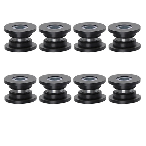 Shock Absorbing Bushing Bearing Sleeve Kit For ATV Front Suspension With 16 Shock Bushings And 8 Bearing Sleeves, Compatible With Arctic Cat Models 250 300 375 400 From 1998 To 2006 Replacement Parts 0604-310 0403-028
