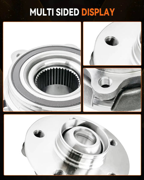 Multiple views of 513301 Front Or Rear Wheel Bearing Hub Assembly For Audi A4 A5 A6 Q5 S5 S6 S7 S8 RS5 Allroad Quattro 2009-2015