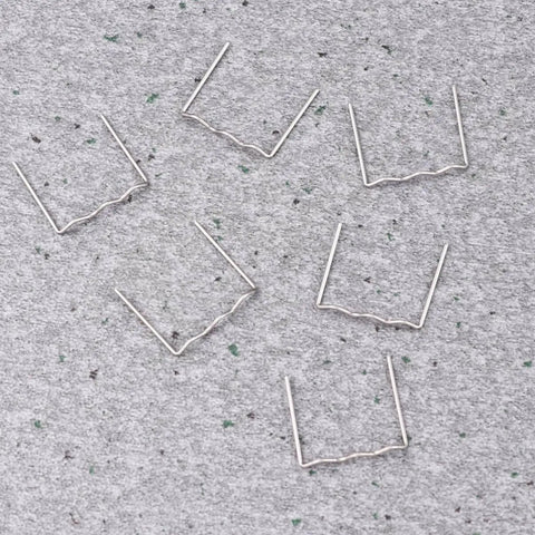 Car Bumper Staples Kit For Auto Body Repair 500Pcs Pre Cut Wave Staples For Hot Stapler Welding 0.6mm Easy Bumper Seam Fix