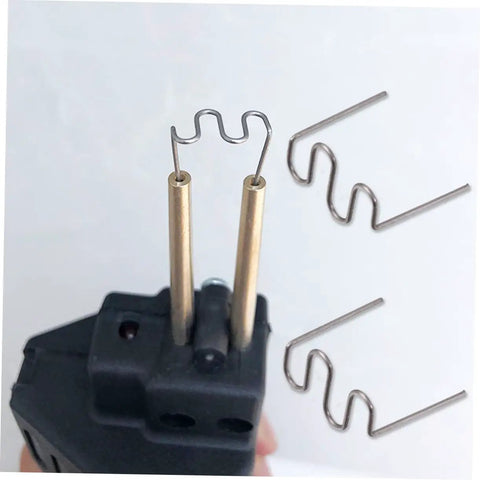 500 Pcs Auto Body Welding Kit With Plastic Welding Rods And Automatic Stapler Welding Wave Tool Stainless Steel Staples