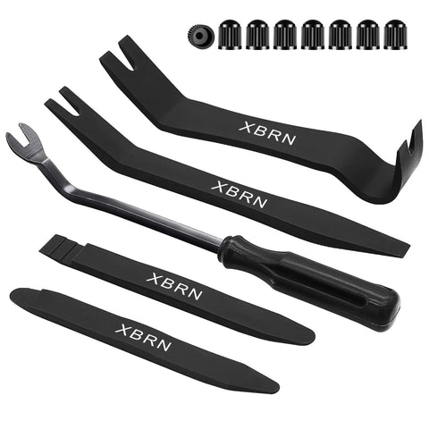 5 Piece Auto Trim Removal Tools Kit Pro Grade Do It All Car Panel Door Clip Remover And Pry Tool Set For Audio Installations