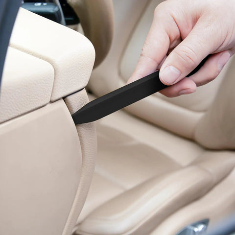 Using 5 Piece Auto Trim Removal Tools Kit Pro Grade Do It All Car Panel Door Clip Remover And Pry Tool Set on car panel