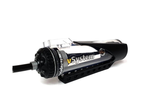 Vsystem Automatic Motorcycle Chain Lubrication System Easy Fit device on white background