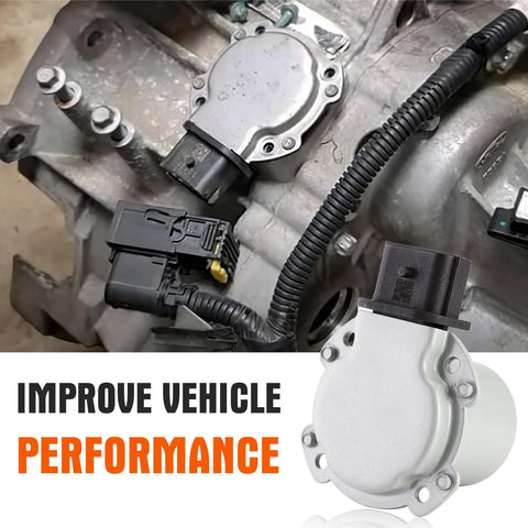 Automatic transmission clutch actuator for Ford Focus 2012–2017 and Fiesta 2011–2017, mounted on transmission with wiring connector