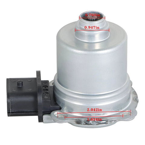 Silscvtt automatic transmission clutch actuator, silver metal housing with black connector for Fiesta/Focus 2011–2017