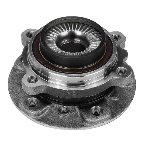 Close-up of 2 Piece AWD Front Wheel Bearing Hubs Assembly For BMW X3 X4 Replacement Kit With Precision Fit And Smooth Ride