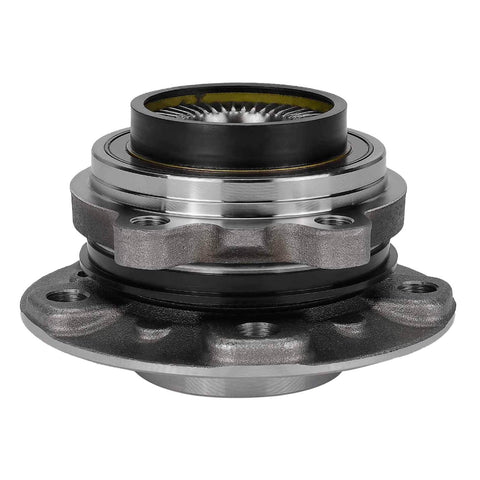 Side view of 2 Piece AWD Front Wheel Bearing Hubs Assembly For BMW X3 X4 Replacement Kit With Precision Fit And Smooth Ride For 535i 535d