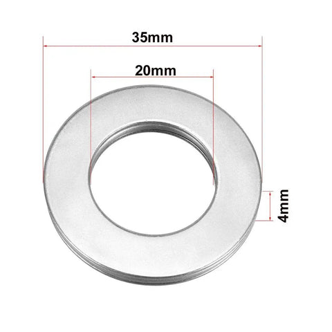 Heavy Duty Thrust Needle Roller Bearing With Washers AXK2035 20mm Bore 35mm Outer Diameter 2mm Width steel washer