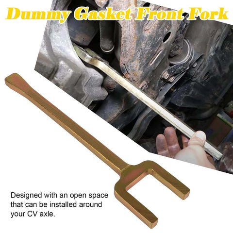 2 Piece Axle Popper Kit Inner CV Axle Removal Tool Set for Front Wheel Drive Vehicles with dummy gasket front fork